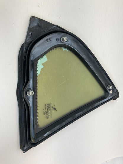 03-11 Saab 9-3 93 Sedan Rear Left Driver Side Quarter Vent Window Glass 12804489