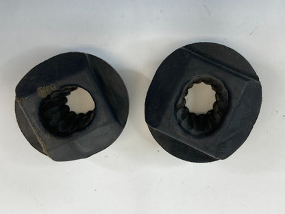 2009-2015 Jaguar XF Radiator Holder Rubber Mount Bushing Insulator Pair Set