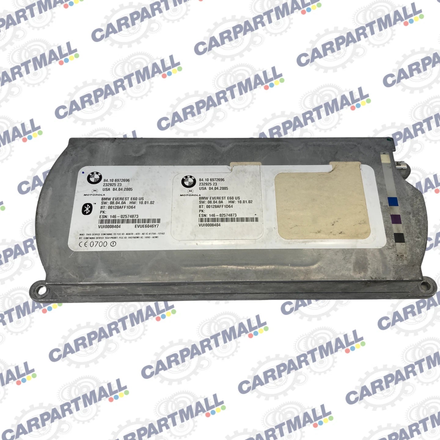 2004-2007 BMW 530I TELEMATICS COMMUNICATION CONTROL MODULE 84106972696 OEM