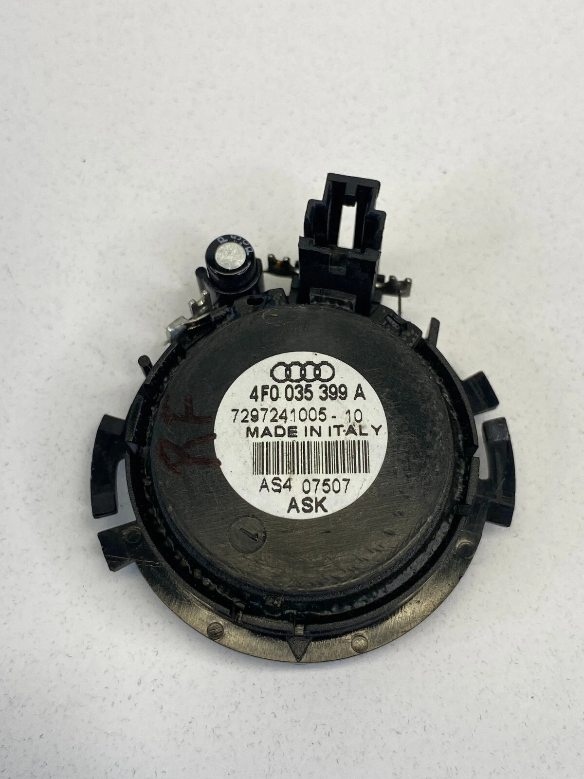 2005-2011 AUDI A6 QUATTRO FRONT RIGHT PASSENGER DOOR SPEAKER TWEETER 4F0035399A