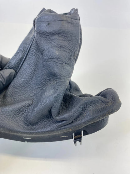 06 07 BMW 530XI EMERGENCY PARKING BRAKE BOOT HANDLE COVER LEATHER 34427034091