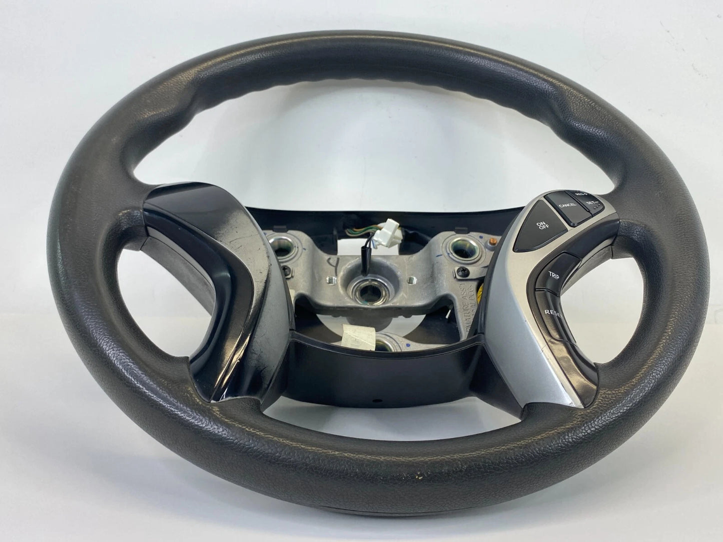 11 12 Hyundai Elantra Steering Wheel W/ Cruise Control Switch 56113-3Y000 OEM
