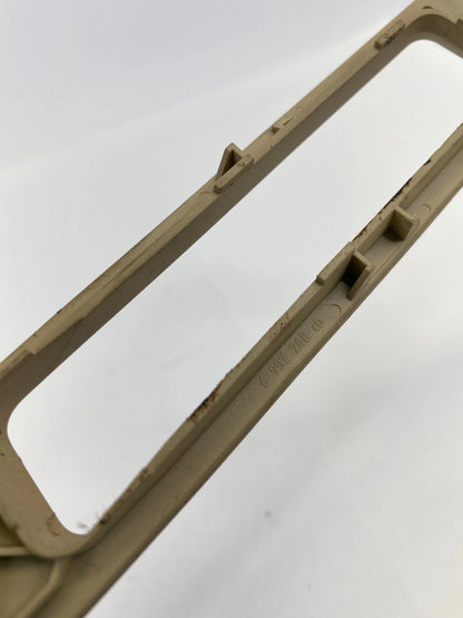 2006 06 BMW 330I DASH CUP DRINK HOLDER DECOR STRIP COVER TRIM 6957248 OEM