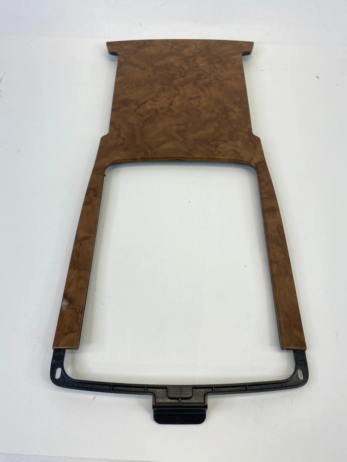 2008-2012 BUICK ENCLAVE CENTER CONSOLE STORAGE BOX WOOD COVER PLATE BEZEL TRIM
