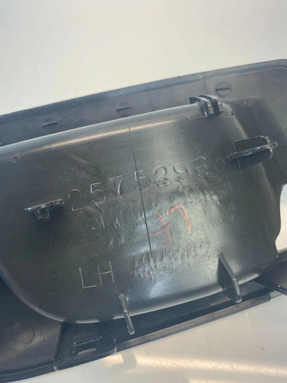 2003-2007 CADILLAC CTS FRONT LEFT DRIVER INNER DOOR HANDLE BEZEL W/ LOCK SWITCH