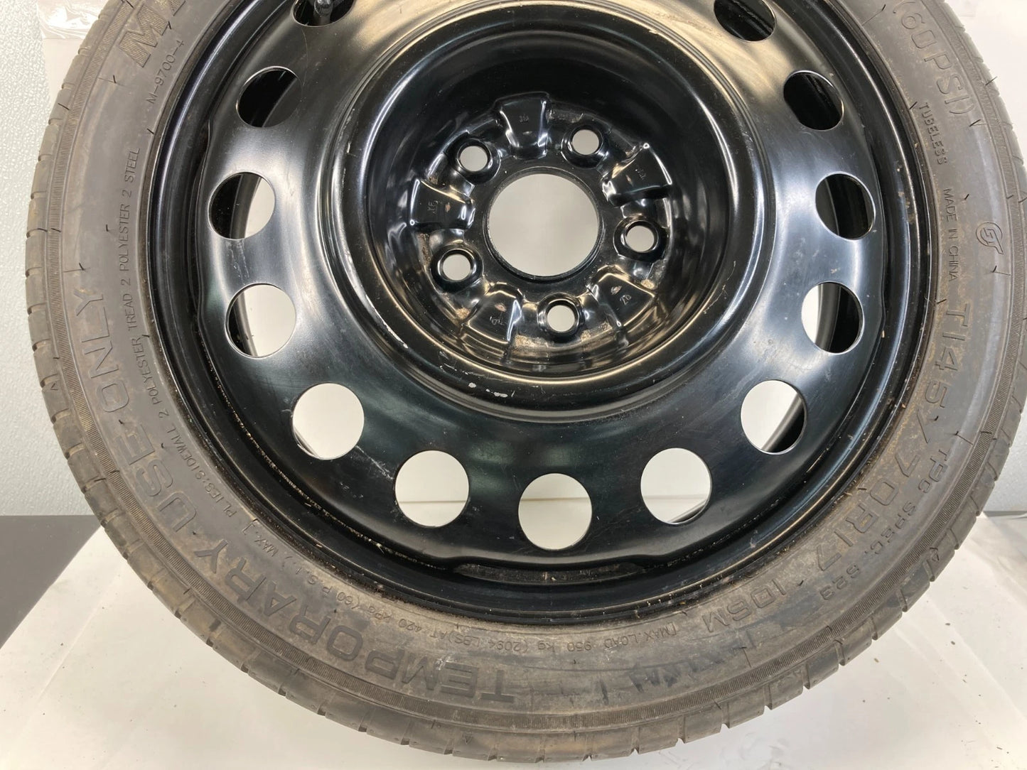 10-17 GMC TERRAIN CHEVY EQUINOX SPARE TIRE COMPACT DONUT R17 17" T145/70R17 106M