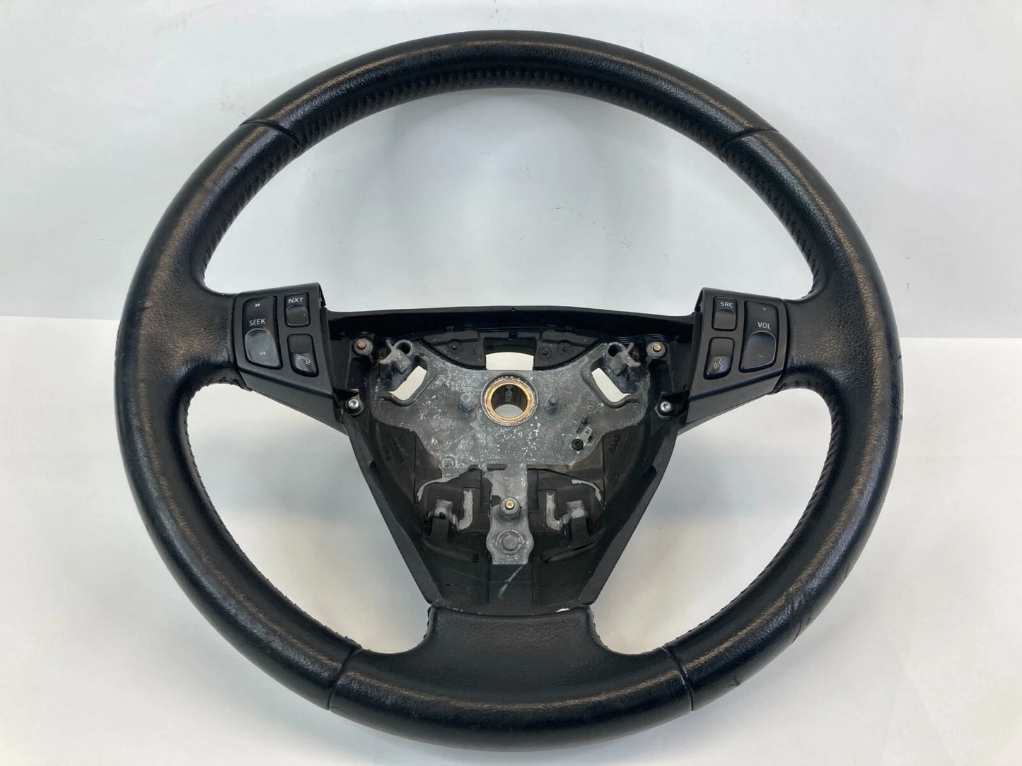 2003-2005 SAAB 9-3 DRIVER STEERING WHEEL W/ AUDIO CONTROL BUTTONS 12796742 OEM