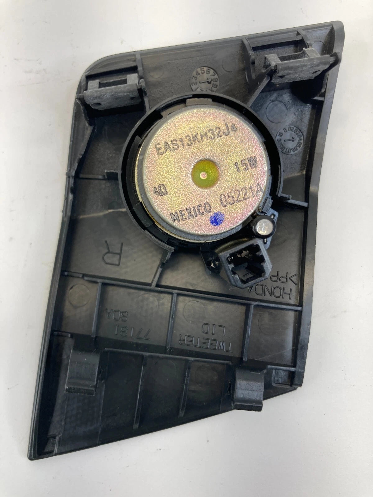 03-07 HONDA ACCORD DASH RIGHT SIDE AUDIO TWEETER SPEAKER W TRIM 77131-SDA OEM