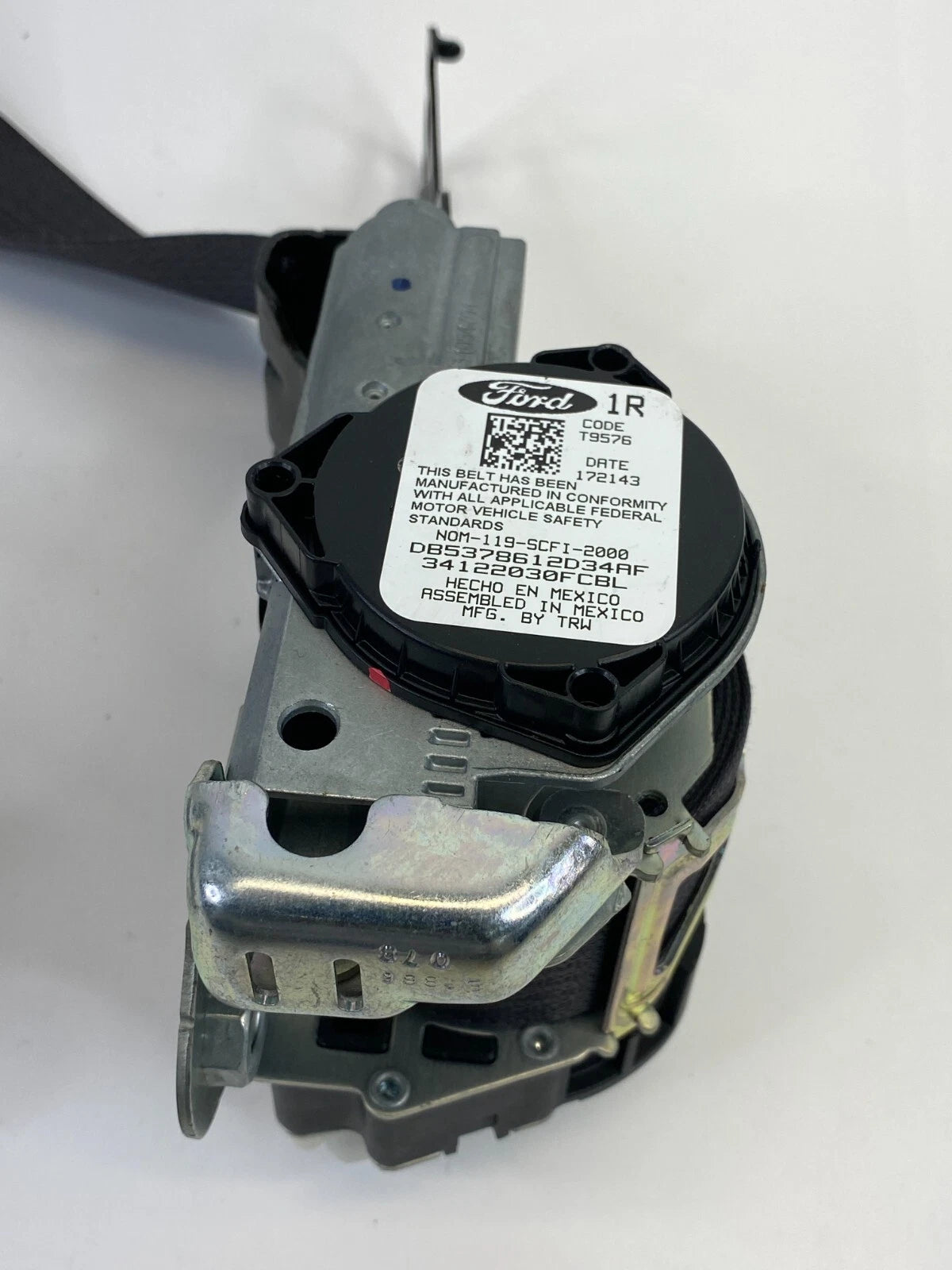 2016-2019 FORD EXPLORER FRONT RIGHT SIDE PASSENGER SEAT BELT DB53-78612D34-AF