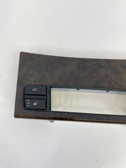 08-10 BMW 528i 550i 08 535XI CENTER DASH CONSOLE TRIM PARKING HEATED SEAT SWITCH