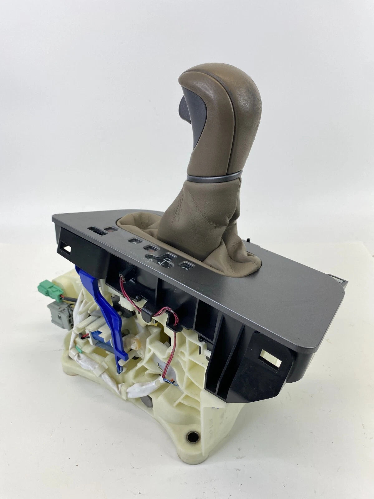 2007-2009 ACURA MDX AUTOMATIC TRANSMISSION GEAR SHIFTER ASSEMBLY TAN LEATHER OEM