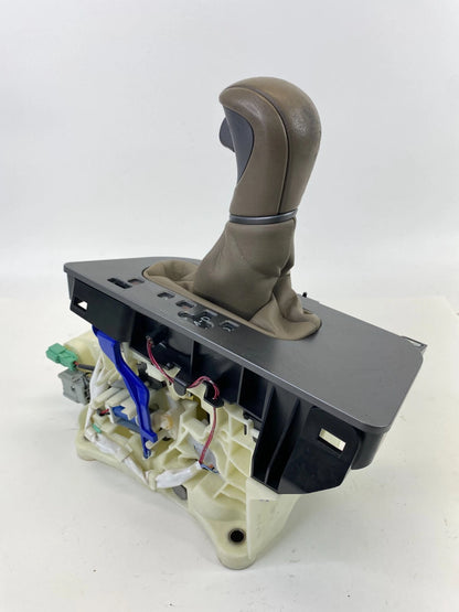2007-2009 ACURA MDX AUTOMATIC TRANSMISSION GEAR SHIFTER ASSEMBLY TAN LEATHER OEM