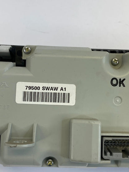 2010 2011 HONDA CR-V CRV DASH HVAC HEATER CLIMATE CONTROL 79500-SWAW-A1 OEM