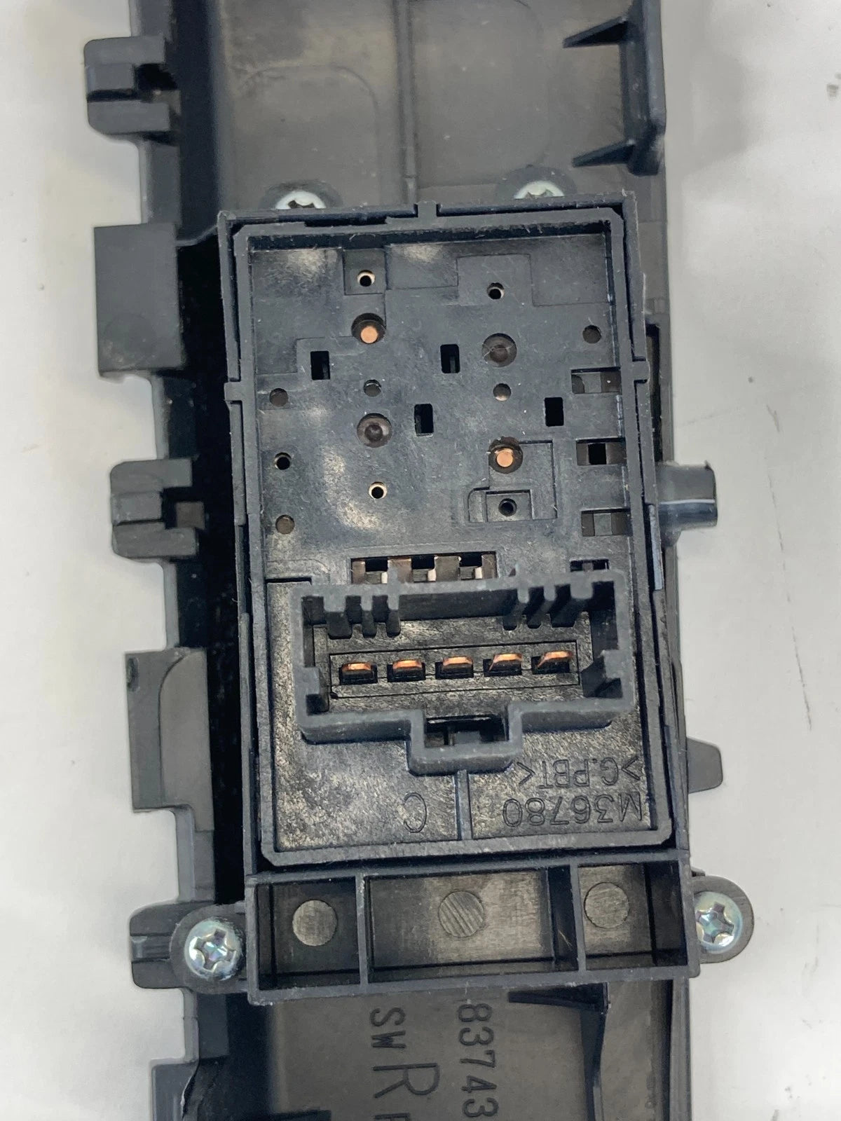 2009-2013 Honda Fit Rear Right Side Door Window Switch W/ Bezel 83743-TF0-00 OEM