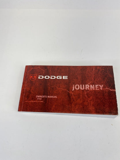 2009 Dodge Journey Owner's Manual & Warranty Information Guide Book W/ Case OEM