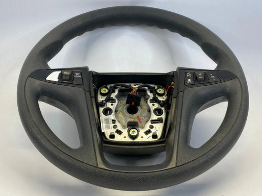 2010 2011 CHEVROLET EQUINOX BLACK STEERING WHEEL WITH AUDIO CRUISE OEM 22794386
