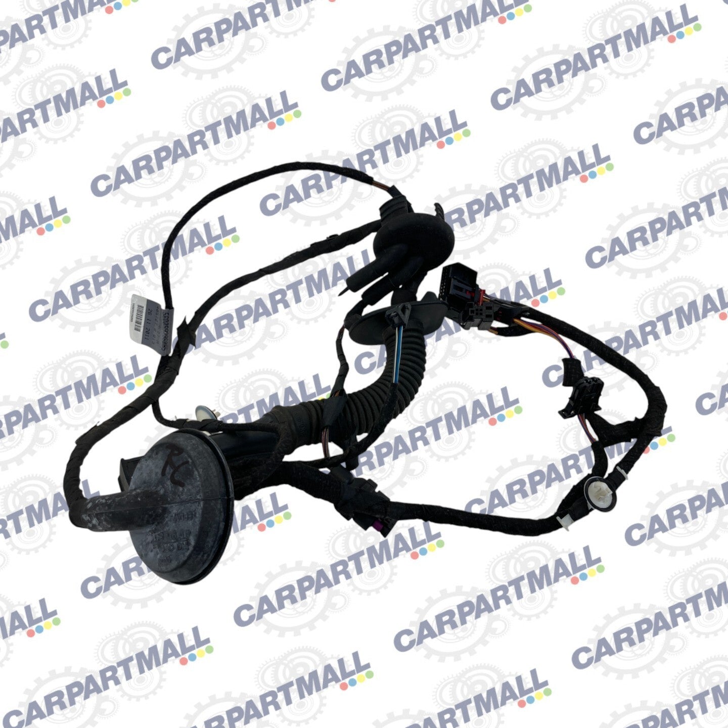 09-16 Audi A4 Quattro Sedan Rear Left Door Wire Wiring Harness 8K0971687AC OEM