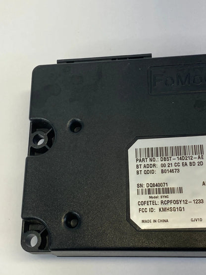 2014 2015 FORD FOCUS SYNC COMMUNICATION CONTROL MODULE COMPUTER BDT5T-14D212-AE
