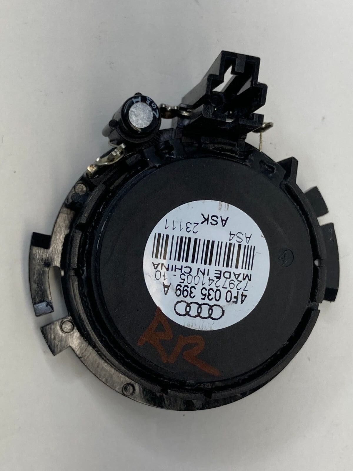 2009-2016 Audi A4 Quattro Rear Right Door Tweeter Speaker Audio 4F0035399A OEM