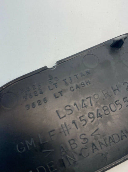 2009-2012 Chevrolet Traverse Rear Right Door Handle Cover Bezel Trim 15948055