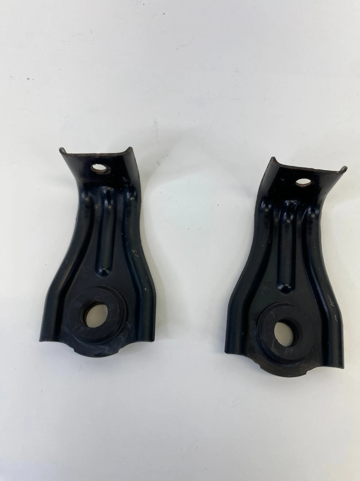 2007-2009 HONDA FIT UPPER RADIATOR MOUNT SUPPORT BRACKET PAIR SET OEM