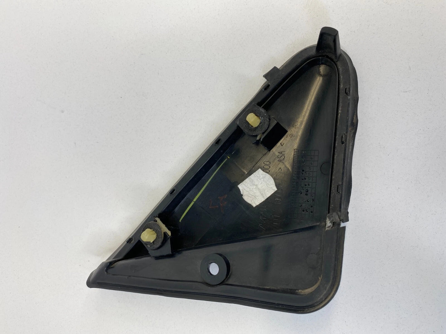 03-08 HONDA PILOT FRONT LEFT EXTERIOR DOOR MIRROR PILLAR CORNER COVER 75495-S9V