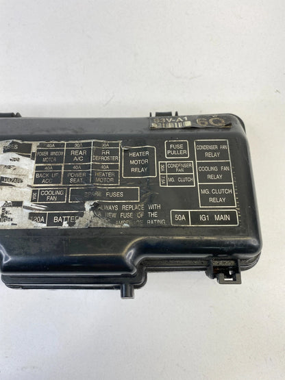 2001-2006 ACURA MDX 3.5L V6 FUSE BOX FUSEBOX UPPER CAP LID COVER S3V-A1 OEM
