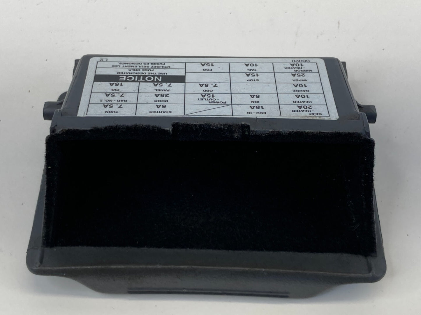 97-01 Toyota Camry Dash Storage Coin Pocket Fuse Access Cover Trim 55455AA010