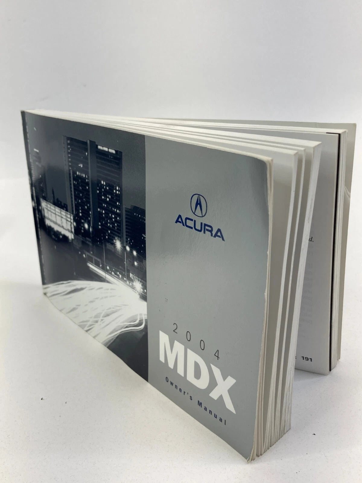 2004 04 ACURA MDX OWNERS MANUAL CONSUMER INFO WARRANTY BOOK W/ CASE OEM
