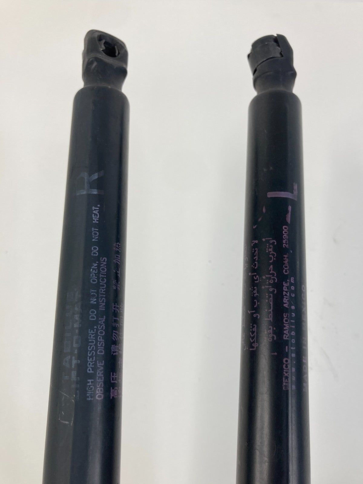 2010 2011 Honda Accord Crosstour Rear Trunk Lock Strut Shock Pair 74870-TP6-A012