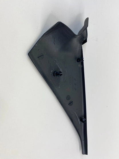 06-13 AUDI A3 FRONT LEFT SIDE INTERIOR DOOR CORNER COVER TRIM 8P4-858-705A OEM