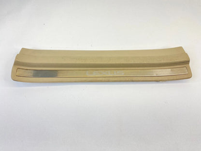 98-00 LEXUS LS400 REAR LEFT BACK DOOR SCUFF SILL TRIM PLATE MOLDING 67918-50020