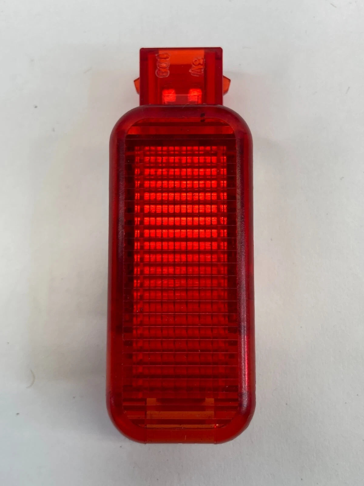 2006-2011 AUDI A6 REAR LEFT SIDE DOOR PANEL WARNING LIGHT LAMP RED OEM