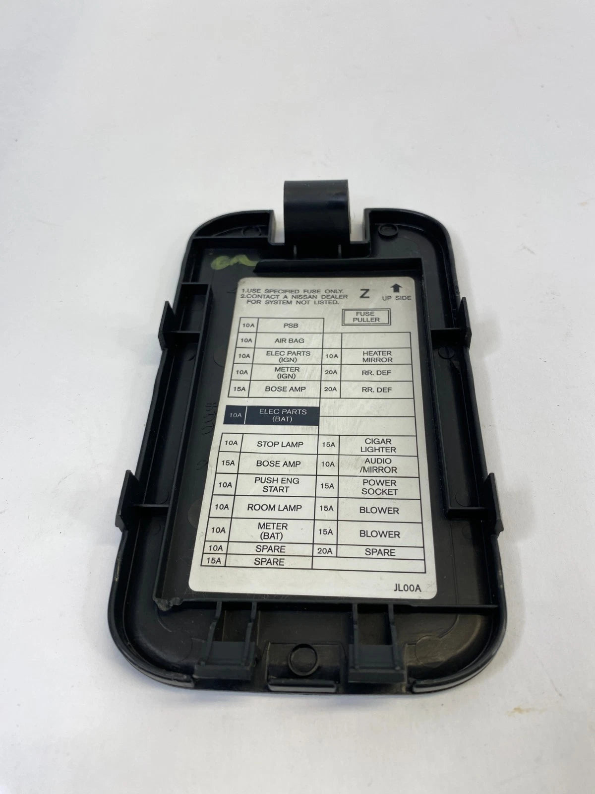 2008-2013 INFINITI G37 FRONT DASH LEFT DRIVER SIDE KICK PANEL FUSE BOX COVER OEM
