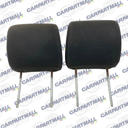 2006-2009 JEEP COMMANDER FRONT LEFT & RIGHT SEAT HEADREST CLOTH PAIR SET OEM
