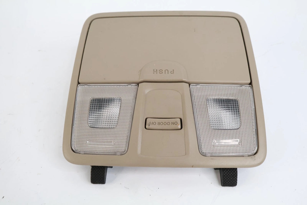 14-16 HYUNDAI ELANTRA OVERHEAD CONSOLE DOME LIGHT MAP LIGHT BEIGE W/O SUNROOF