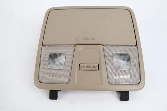 14-16 HYUNDAI ELANTRA OVERHEAD CONSOLE DOME LIGHT MAP LIGHT BEIGE W/O SUNROOF
