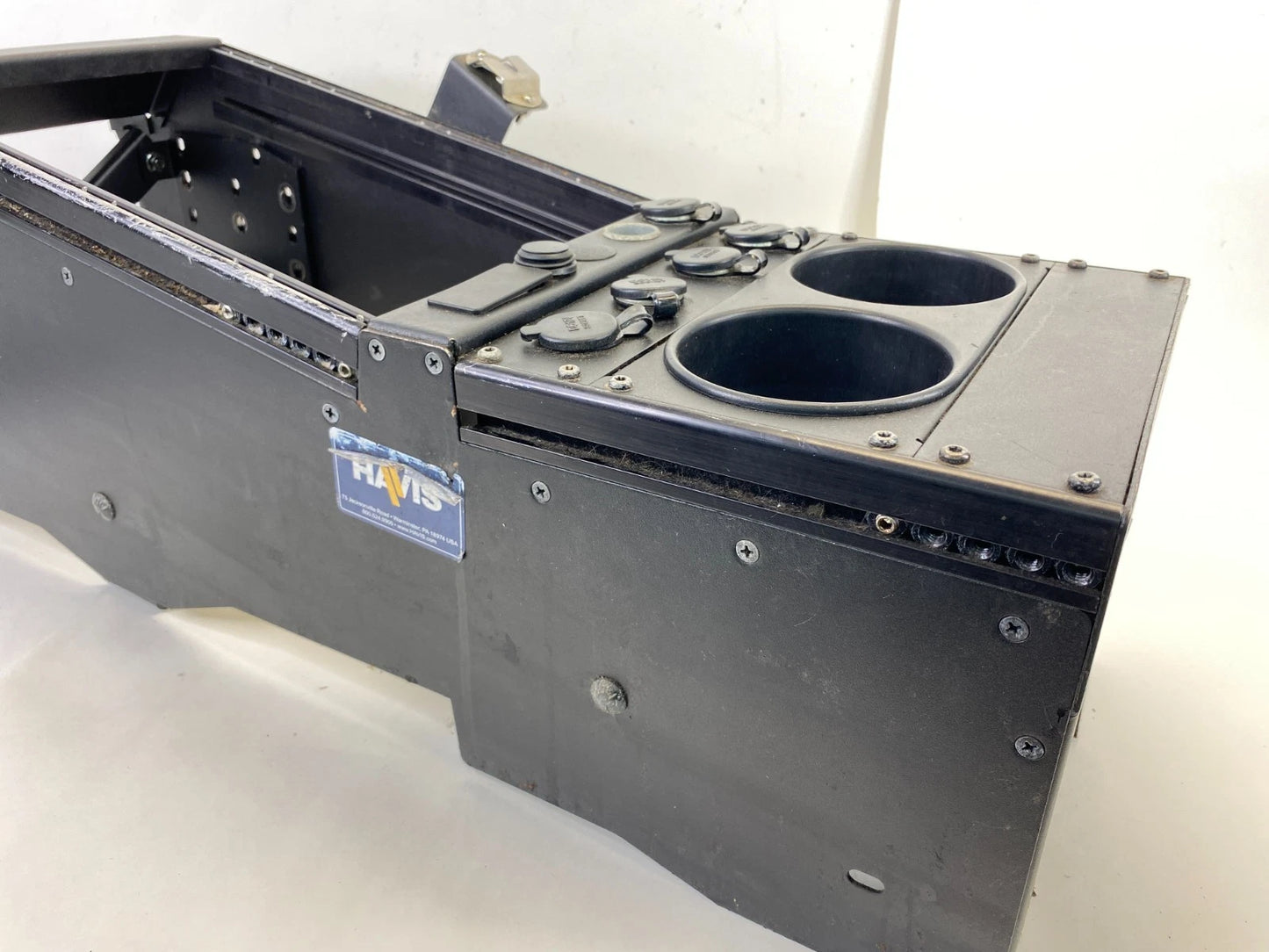 13-19 INTERCEPTOR CENTER CONSOLE BASE FRAME PANEL W/ CUP HOLDER HAVVIS CM004832