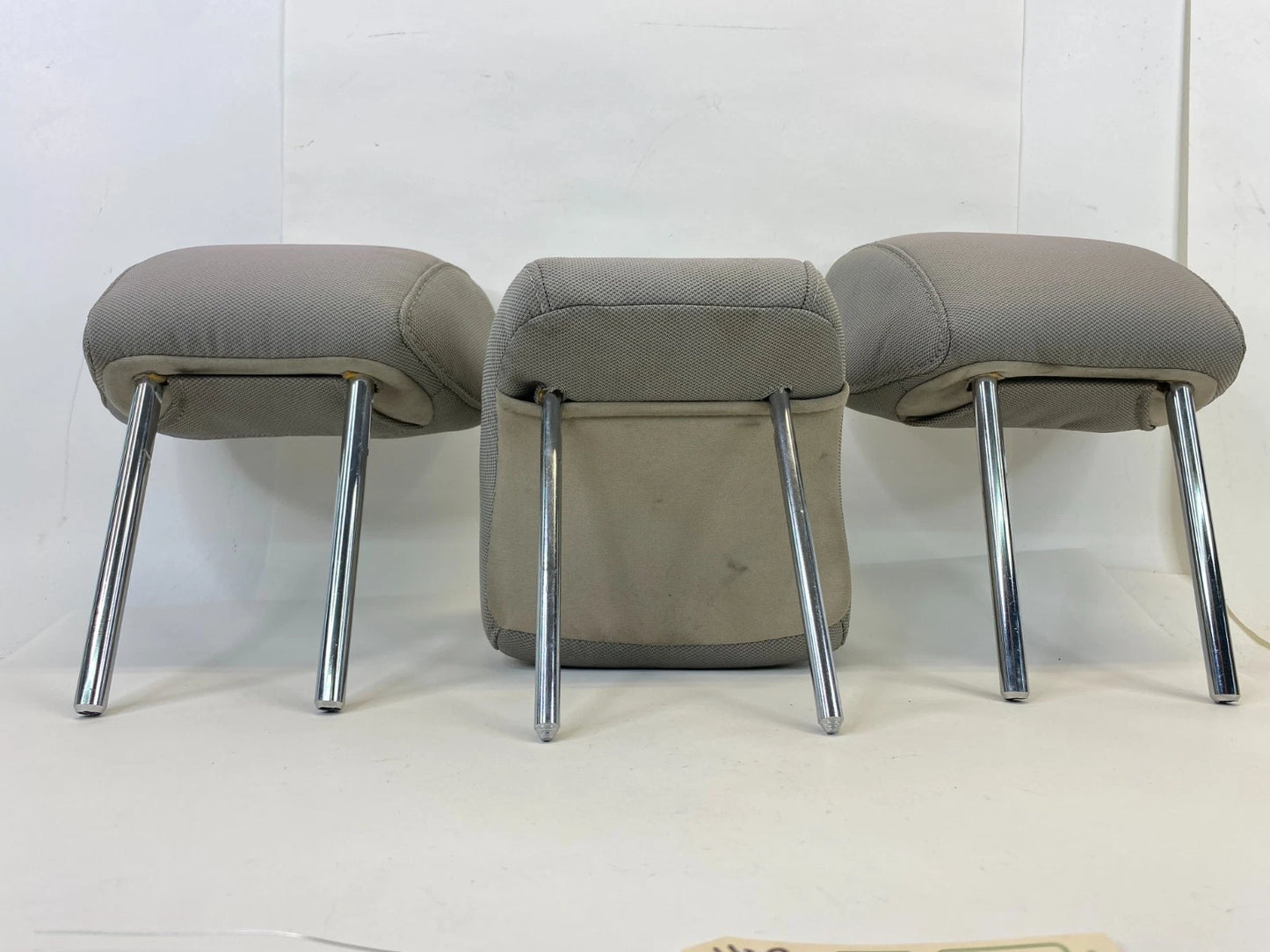 2011 2012 11 12 FORD FUSION SEDAN REAR SEAT HEADREST HEAD REST SET OF 3 OEM