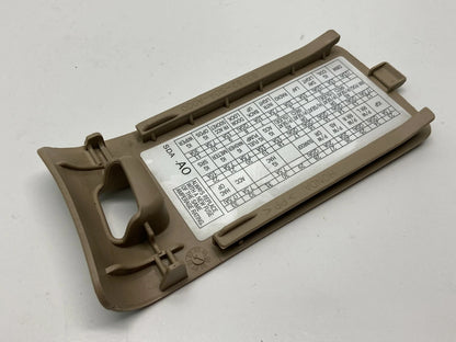 03 04 05 06 07 HONDA ACCORD DASH LOWER FUSE BOX DOOR TRIM PANEL 83162-SDA-A000