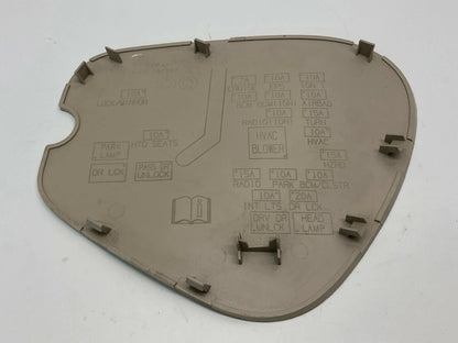 2006 2007 SATURN VUE CENTER CONSOLE RIGHT SIDE DASH FUSE ACCESS COVER TRIM PANEL