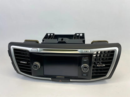 2013-2015 HONDA ACCORD RADIO STEREO CD PLAYER DISPLAY SCREEN 39101-T2A-A810