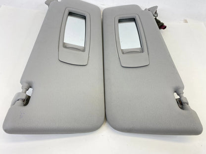2011-2017 BMW X3 FRONT LEFT & RIGHT WINDSHIELD SUN VISOR SUNVISOR SET PAIR OEM