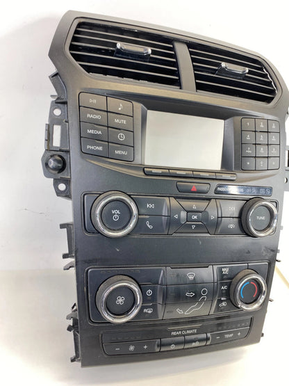 18 19 FORD EXPLORER RADIO & CLIMATE CONTROL TRIM BEZEL W/AIR VENT JB5T-18A802-LB