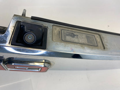 2010-2012 GMC TERRAIN TRUNK LID GARNISH LICENSE PLATE BEZEL MOLDING W/ CAMERA