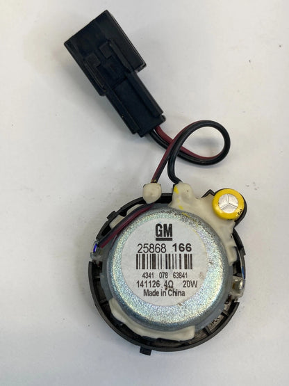 2010-2017 CHEVROLET EQUINOX DASH PANEL PILLAR LEFT TWEETER SPEAKER 25868166 OEM