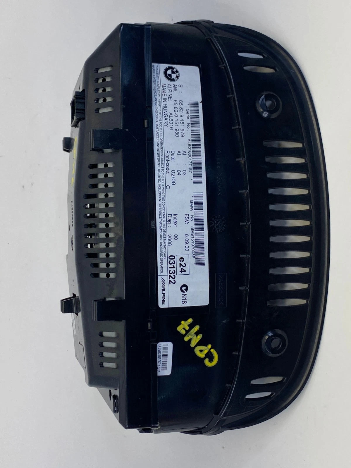 2007 2008 BMW 335XI CID NAVIGATION INFO DISPLAY SCREEN 8.8 UNIT OEM 6582-9151979