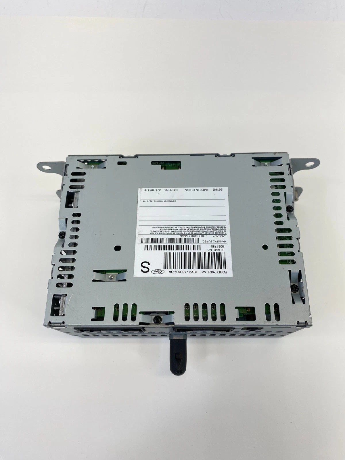 2018 2019 FORD POLICE INTERCEPTOR UTILITY AM/FM RADIO RECEIVER KB5T-18D832-BA