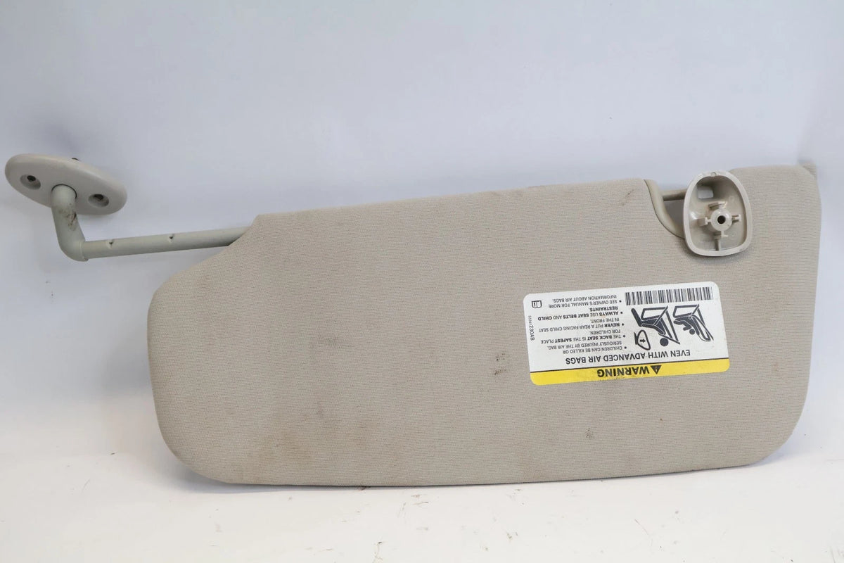 2011-2017 JEEP COMPASS PATRIOT SUN VISOR PAIR DRIVER PASSENGER GRAY OEM