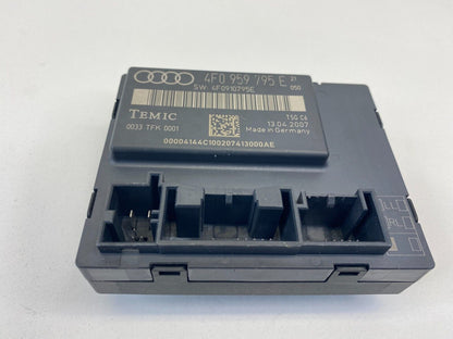 2006 2007 Audi A6 Quattro Rear Left Door Computer Control Module 4F0-959-795 OEM